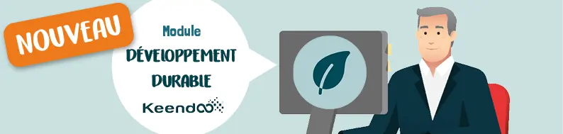 Nouveau : module Développement Durable Keendoo