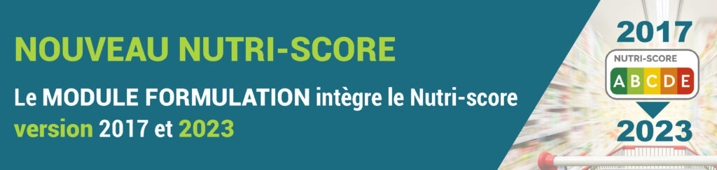 Keendoo intègre le nouveau Nutri-score dans son module formulation